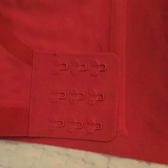 Honeylove Vibrant Red Wireless Silhouette Bra - Picture 5 of 5